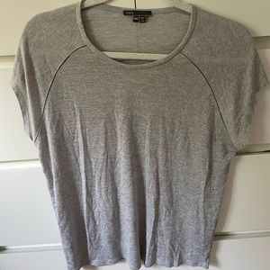 Vince Woman’s casual tee shirt, grey, flowy,xxs, designer, light grey,